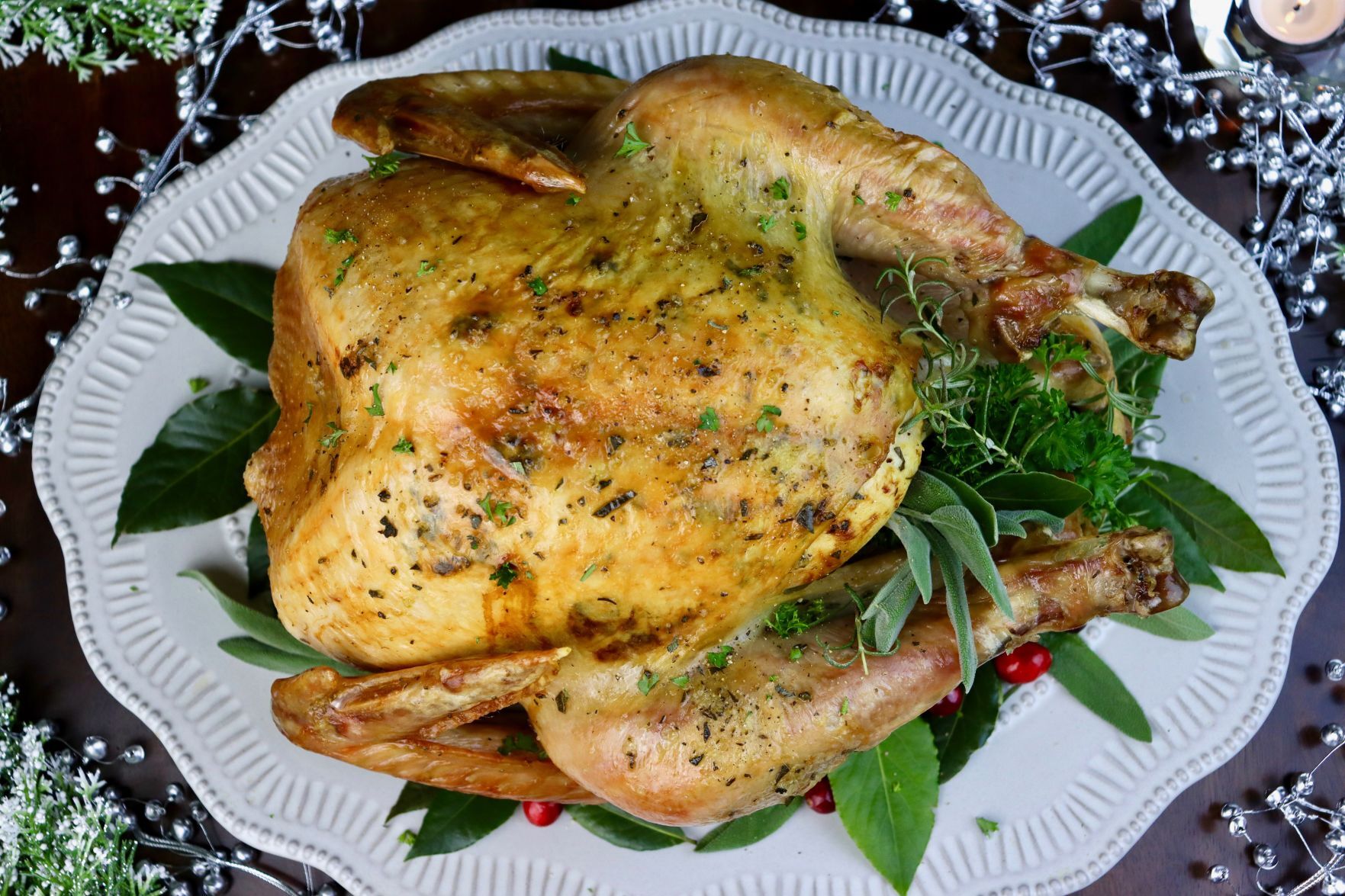 Butter and Herb Roasted Turkey